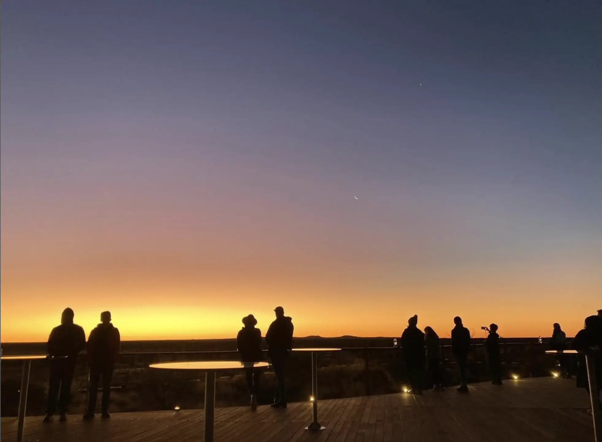 Sunset showing Uluru