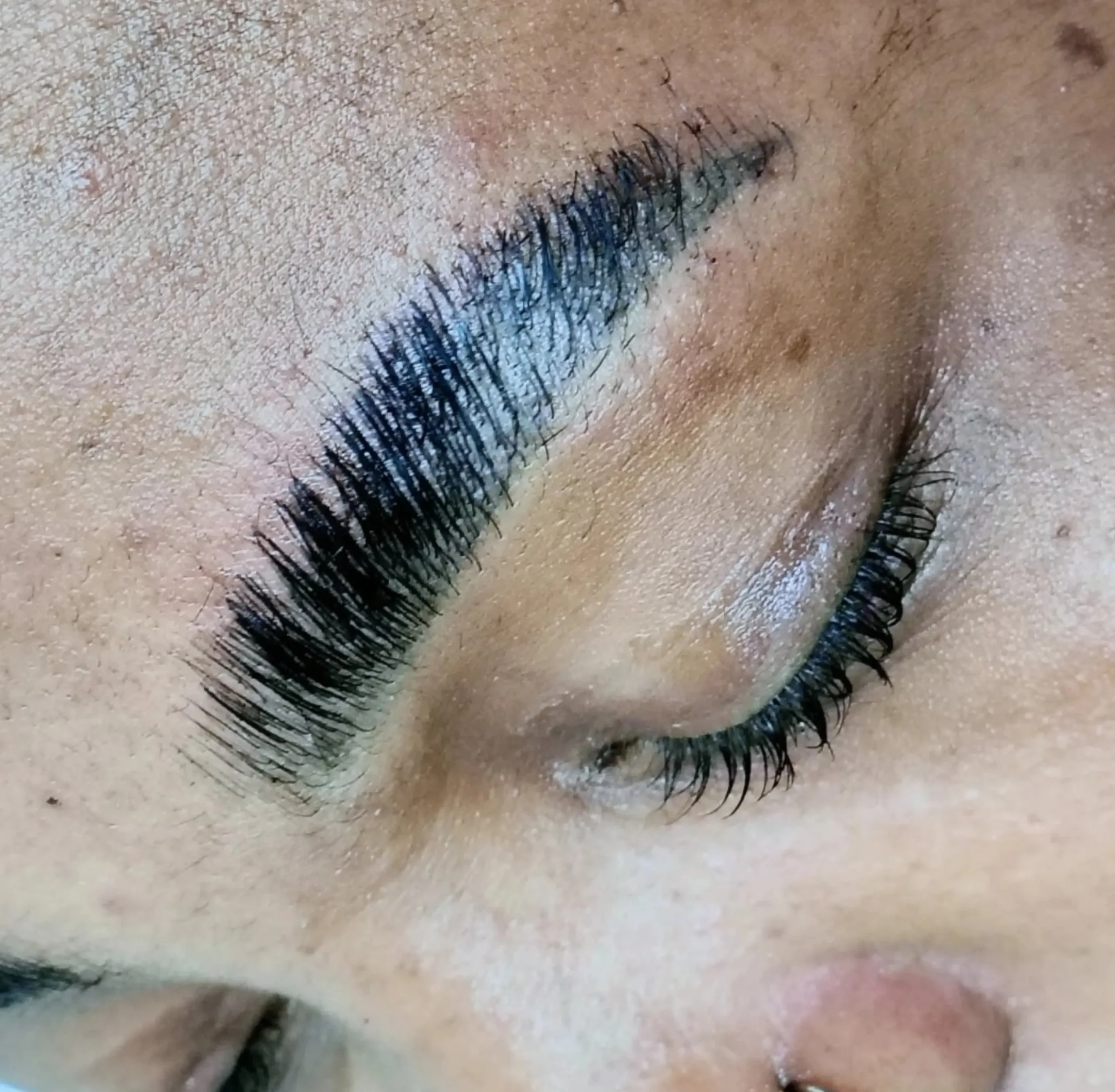 nano brows healing