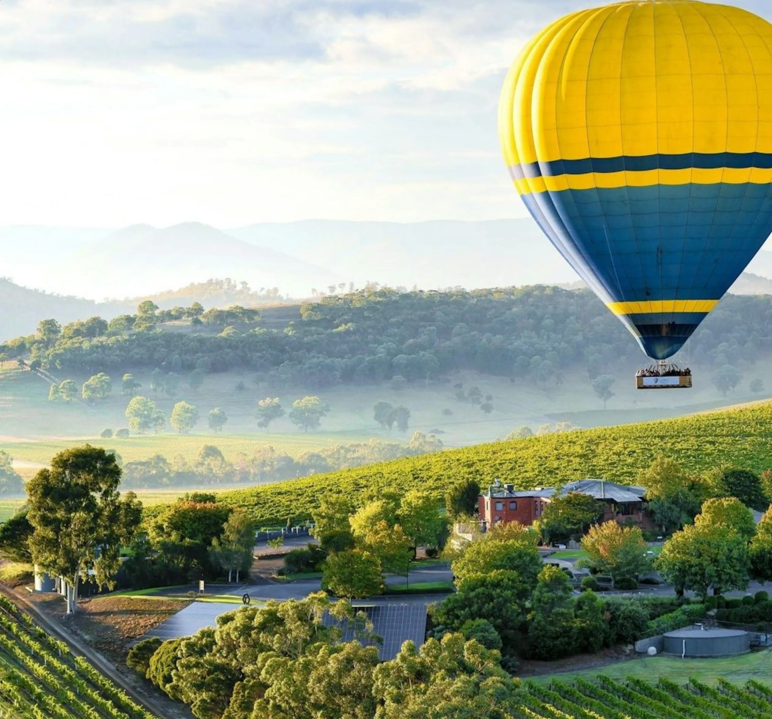 sunrise balloon ride Victoria